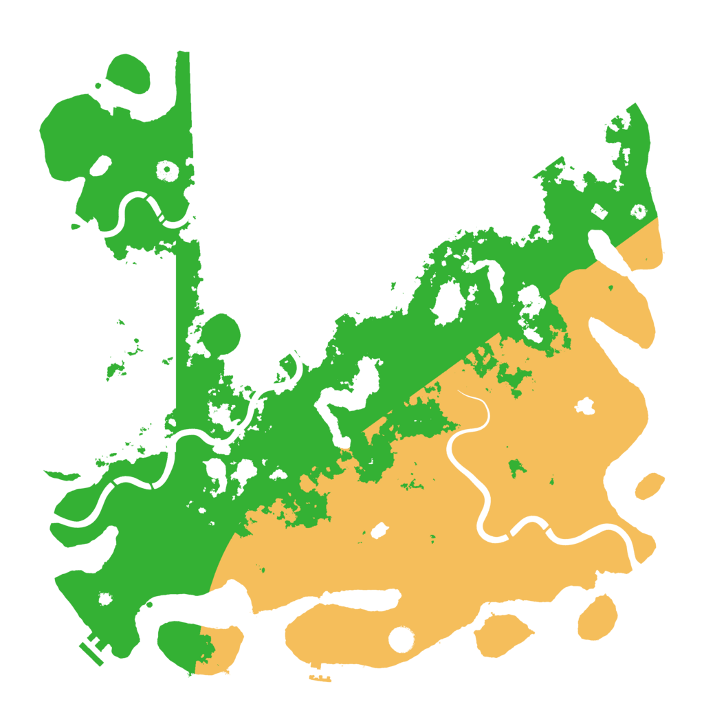 Biome Rust Map: Procedural Map, Size: 4800, Seed: 1389037307