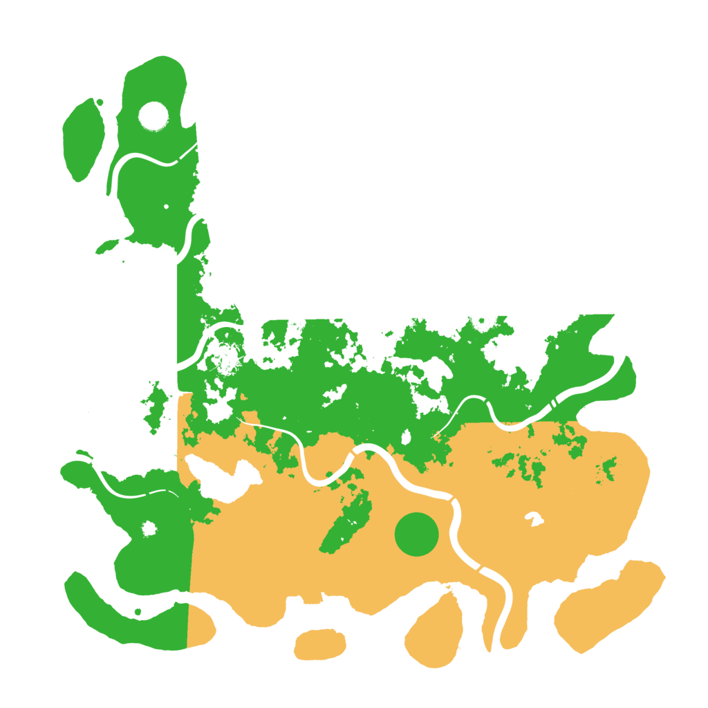 Biome Rust Map: Procedural Map, Size: 4250, Seed: 415064500