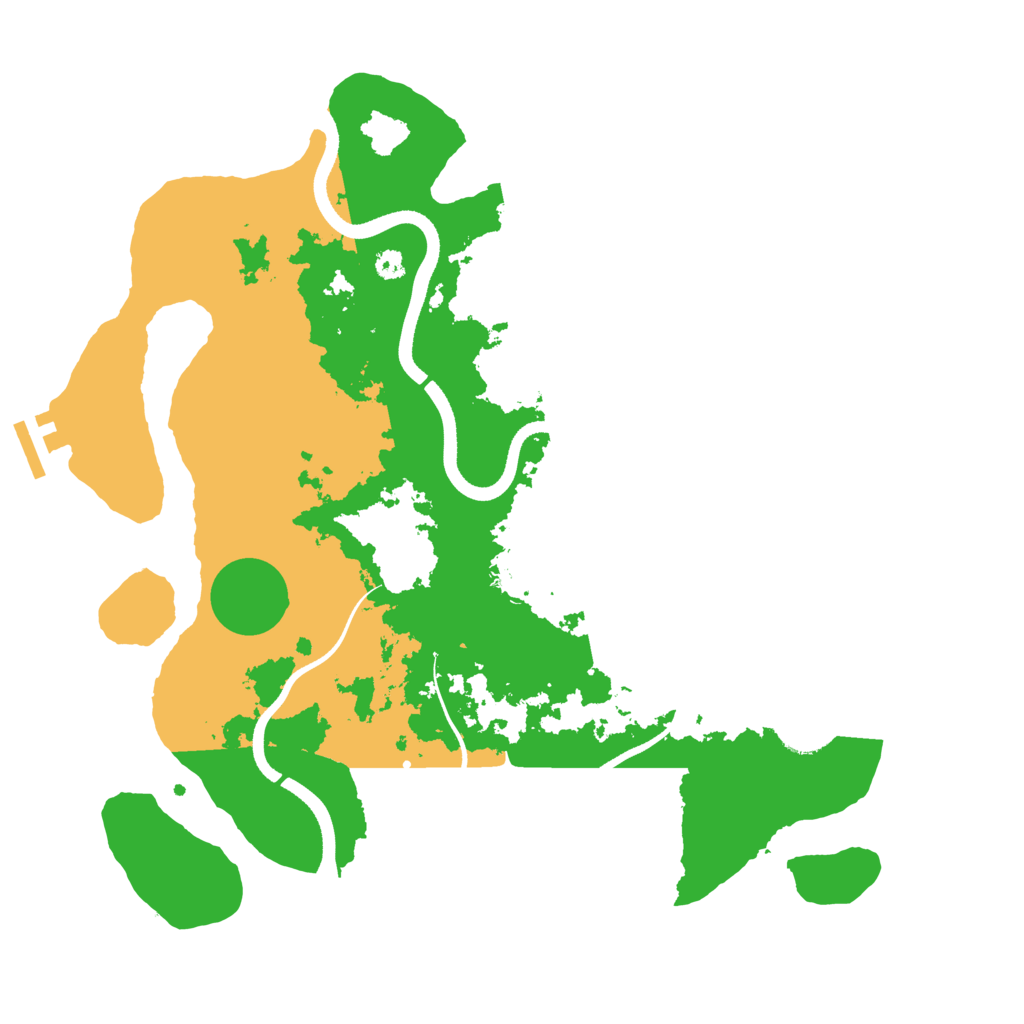 Biome Rust Map: Procedural Map, Size: 3500, Seed: 567312580