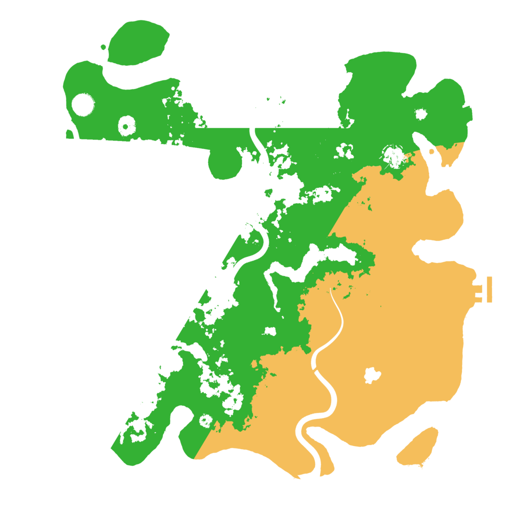 Biome Rust Map: Procedural Map, Size: 4000, Seed: 1454398713