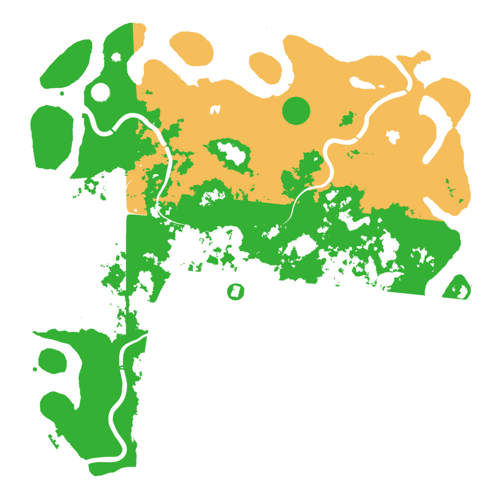 Biome Rust Map: Procedural Map, Size: 4750, Seed: 1859613442