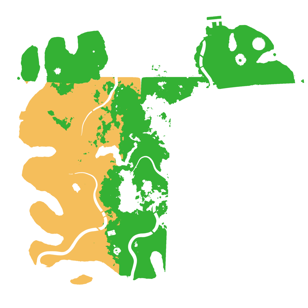 Biome Rust Map: Procedural Map, Size: 4250, Seed: 1511606559