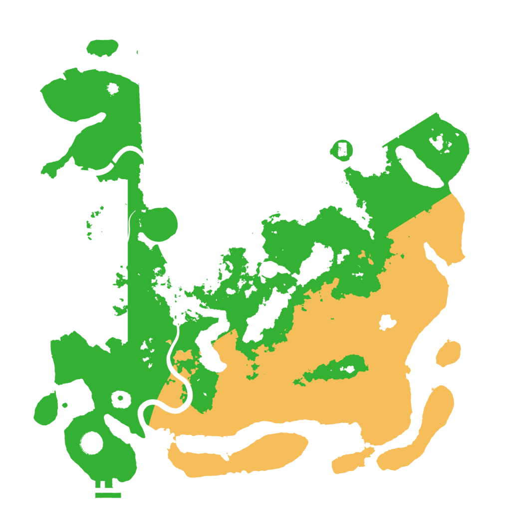 Biome Rust Map: Procedural Map, Size: 4000, Seed: 809241950
