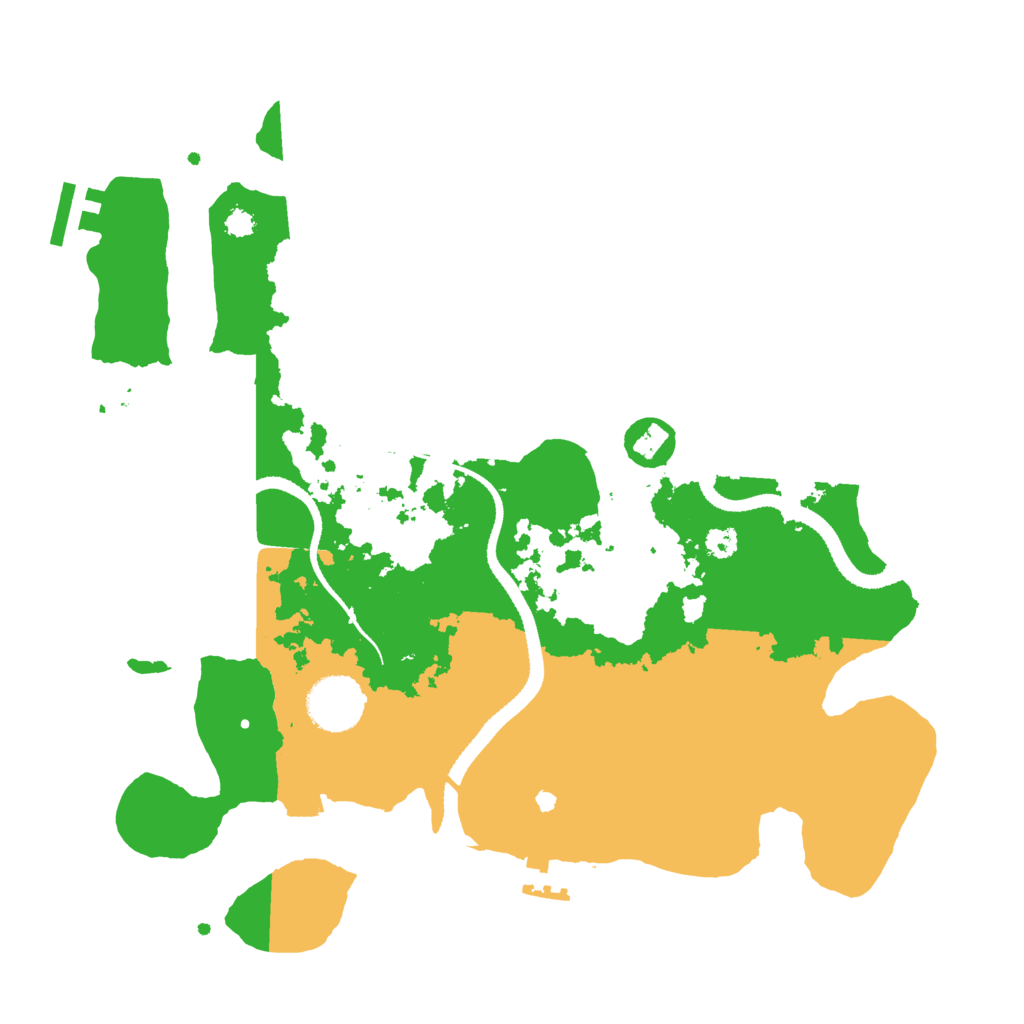Biome Rust Map: Procedural Map, Size: 3250, Seed: 1008063427