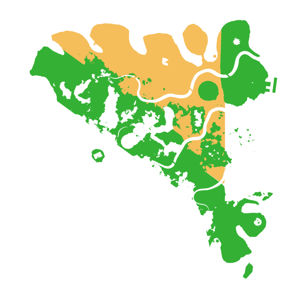Biome Rust Map: Procedural Map, Size: 4000, Seed: 61468336