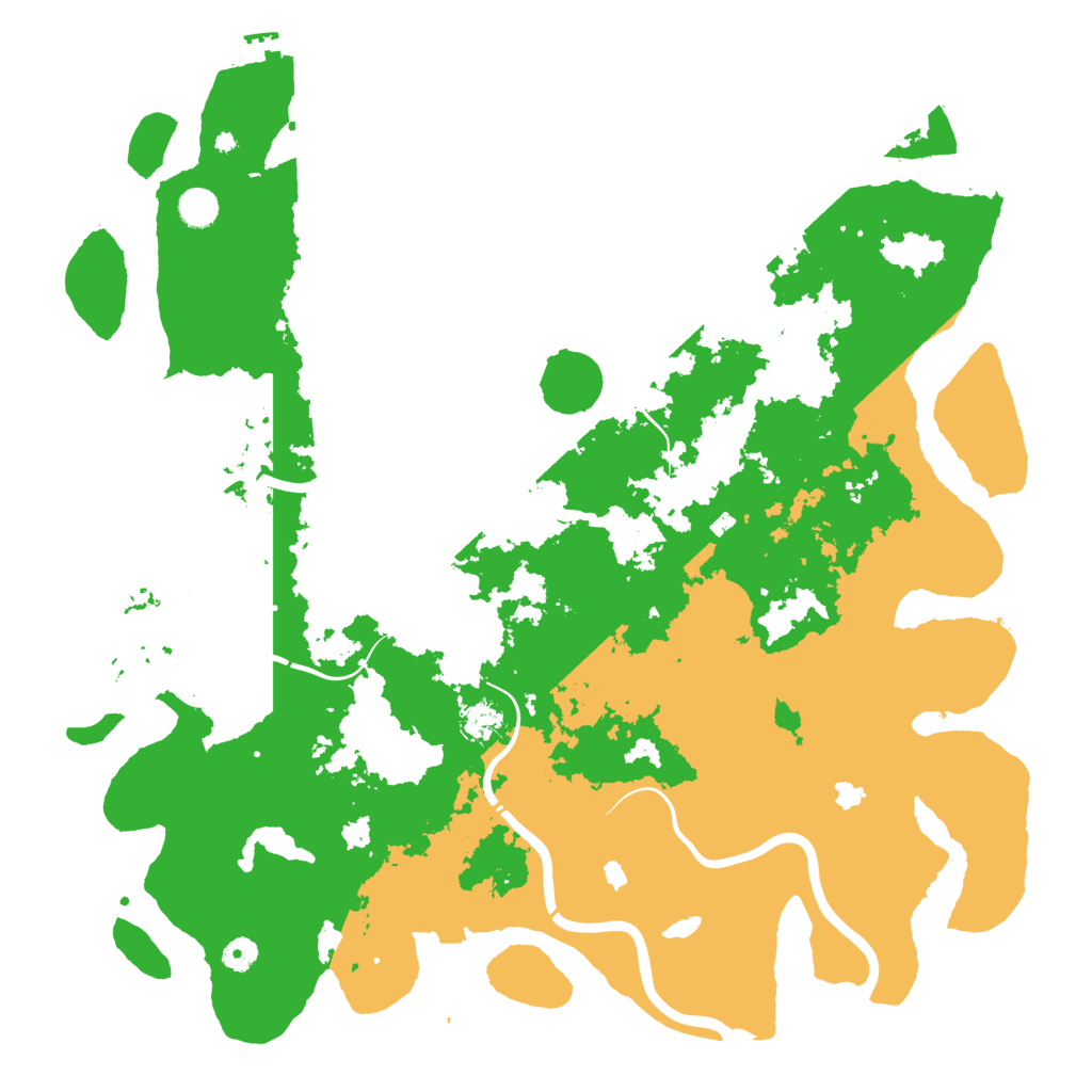 Biome Rust Map: Procedural Map, Size: 4800, Seed: 1561778446