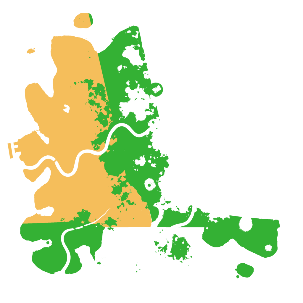 Biome Rust Map: Procedural Map, Size: 4000, Seed: 1964691638