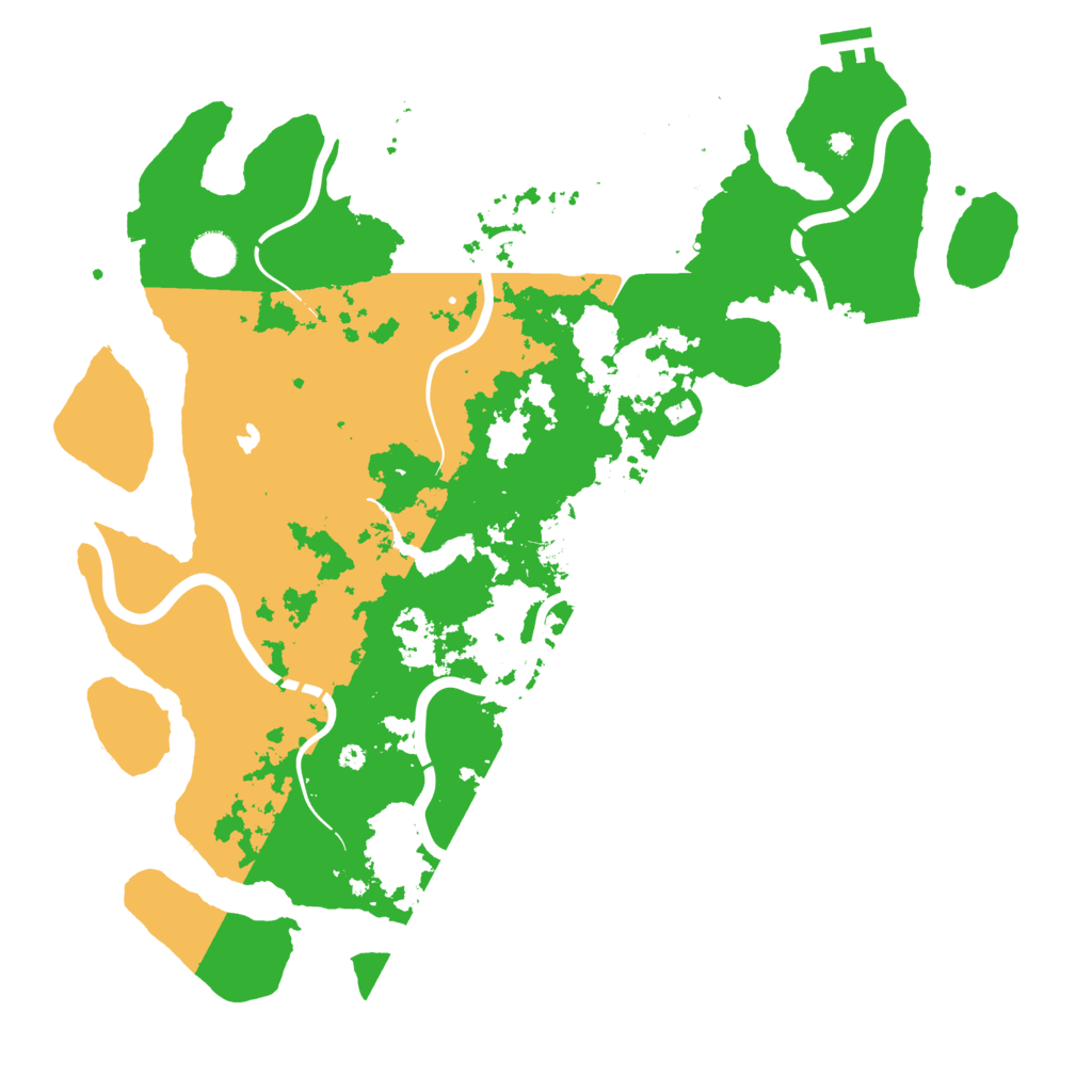 Biome Rust Map: Procedural Map, Size: 4250, Seed: 1983710485