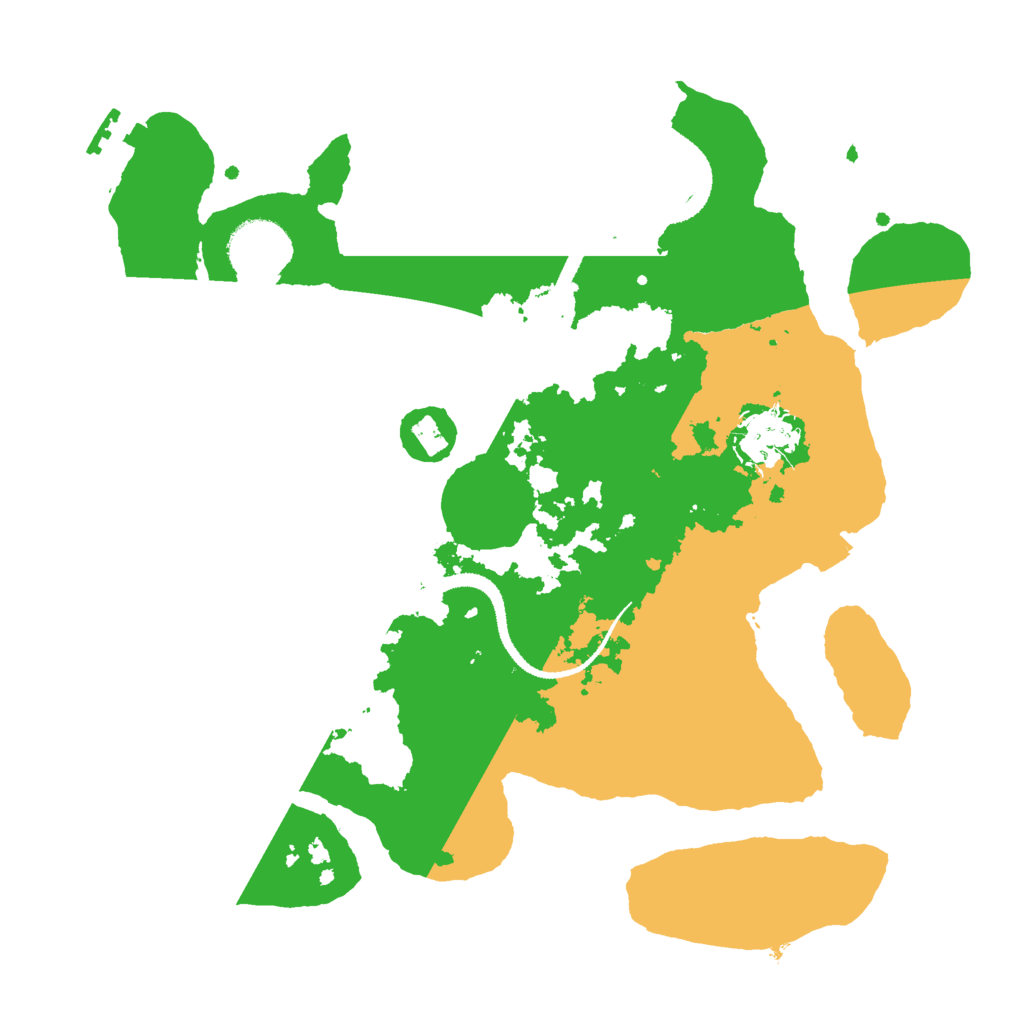 Biome Rust Map: Procedural Map, Size: 3000, Seed: 1978068316