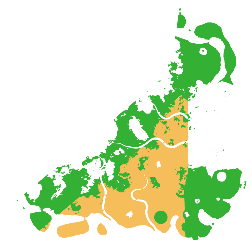 Biome Rust Map: Procedural Map, Size: 5000, Seed: 1891019067