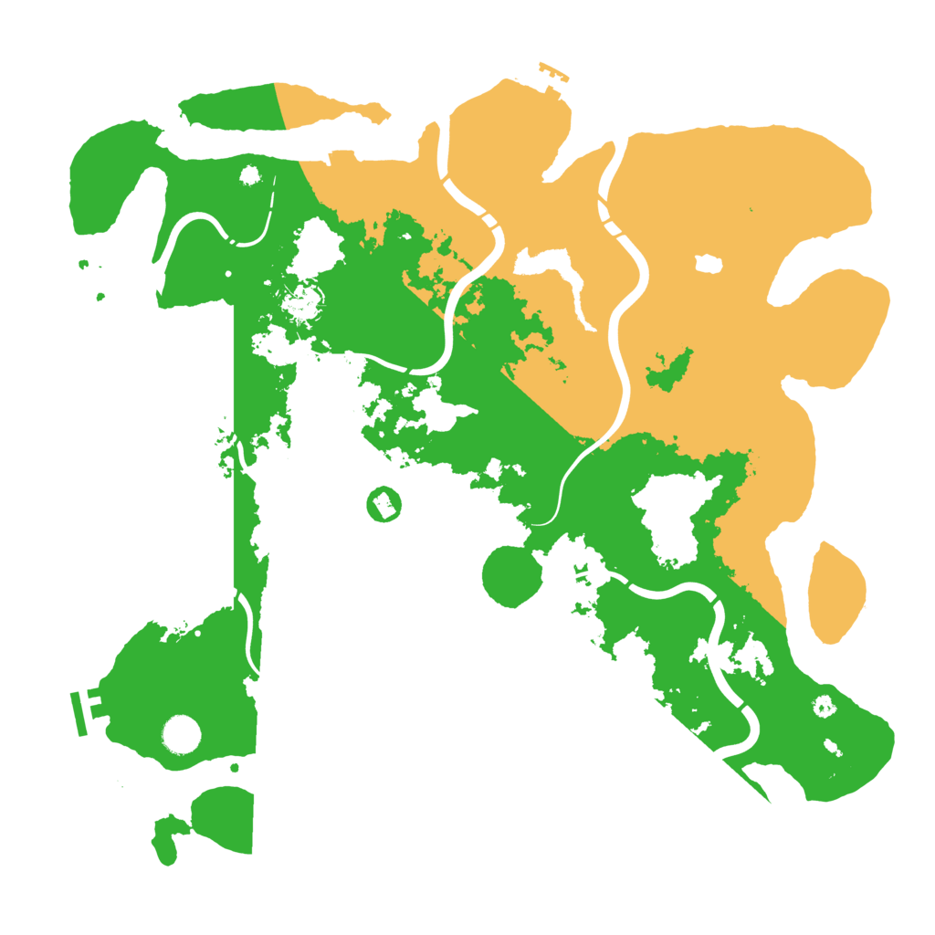 Biome Rust Map: Procedural Map, Size: 4250, Seed: 1971832198