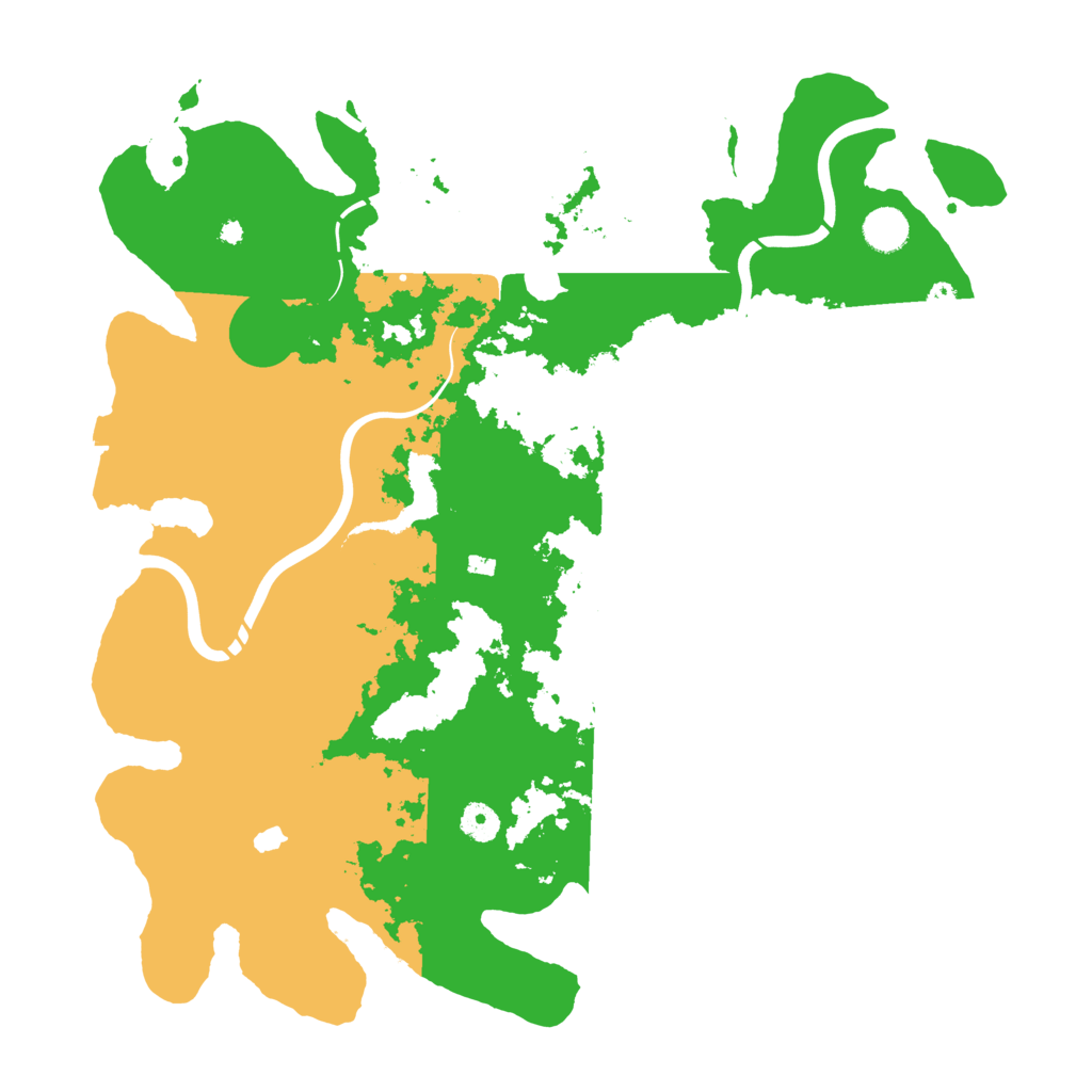 Biome Rust Map: Procedural Map, Size: 4250, Seed: 399012127