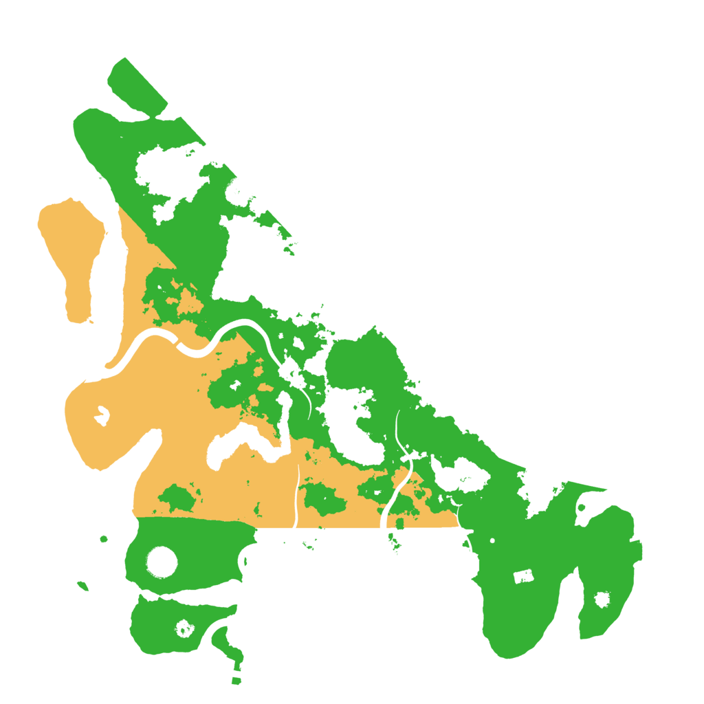 Biome Rust Map: Procedural Map, Size: 4000, Seed: 691912185
