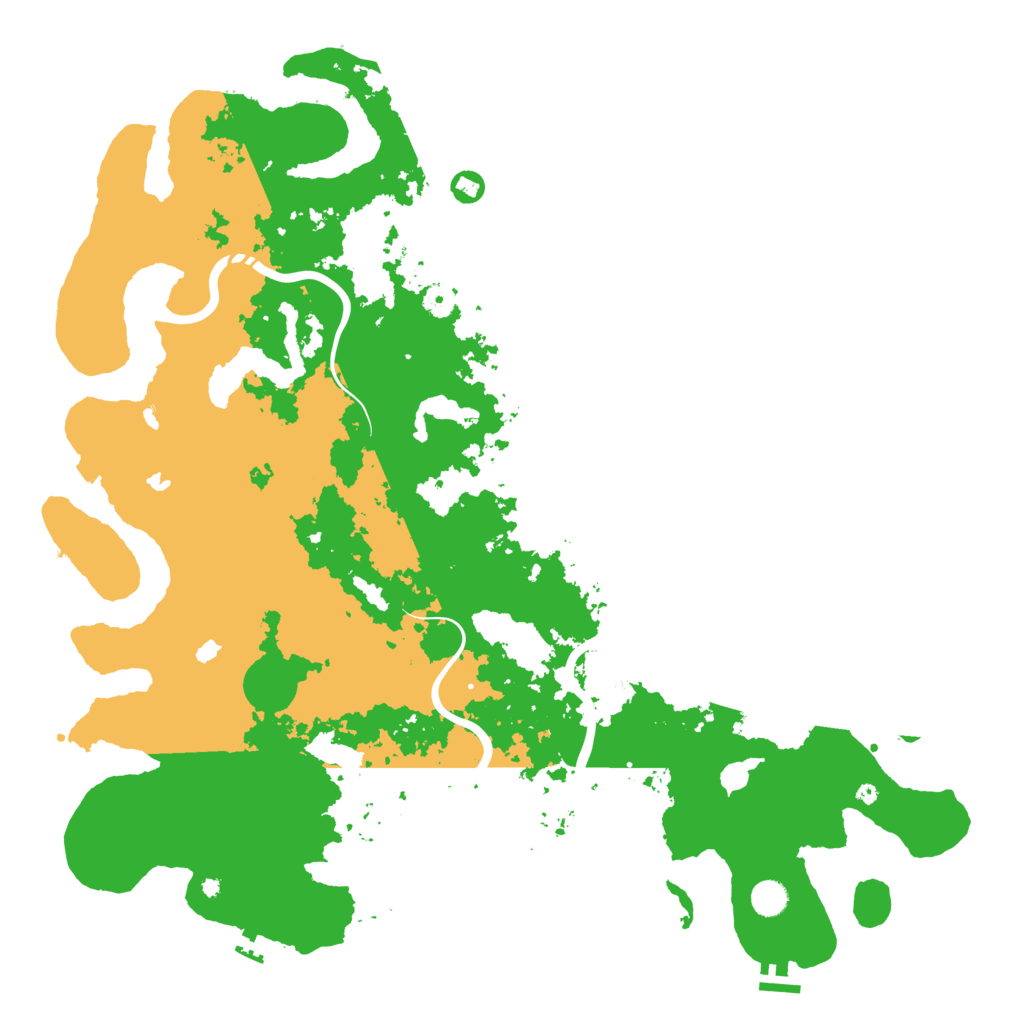 Biome Rust Map: Procedural Map, Size: 5000, Seed: 75262112
