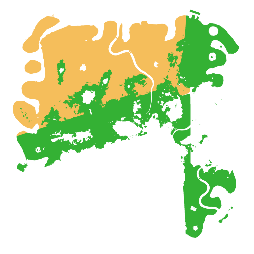 Biome Rust Map: Procedural Map, Size: 4750, Seed: 1432358531