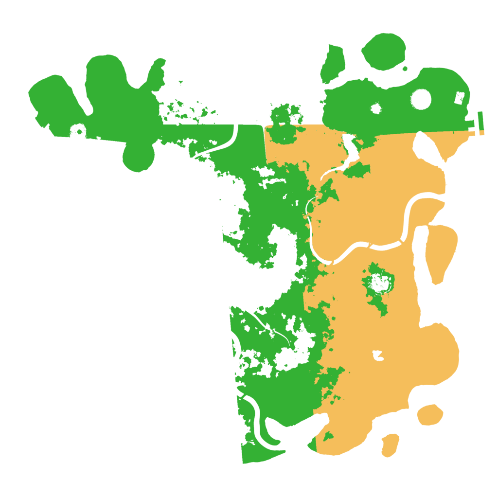 Biome Rust Map: Procedural Map, Size: 4250, Seed: 235781474