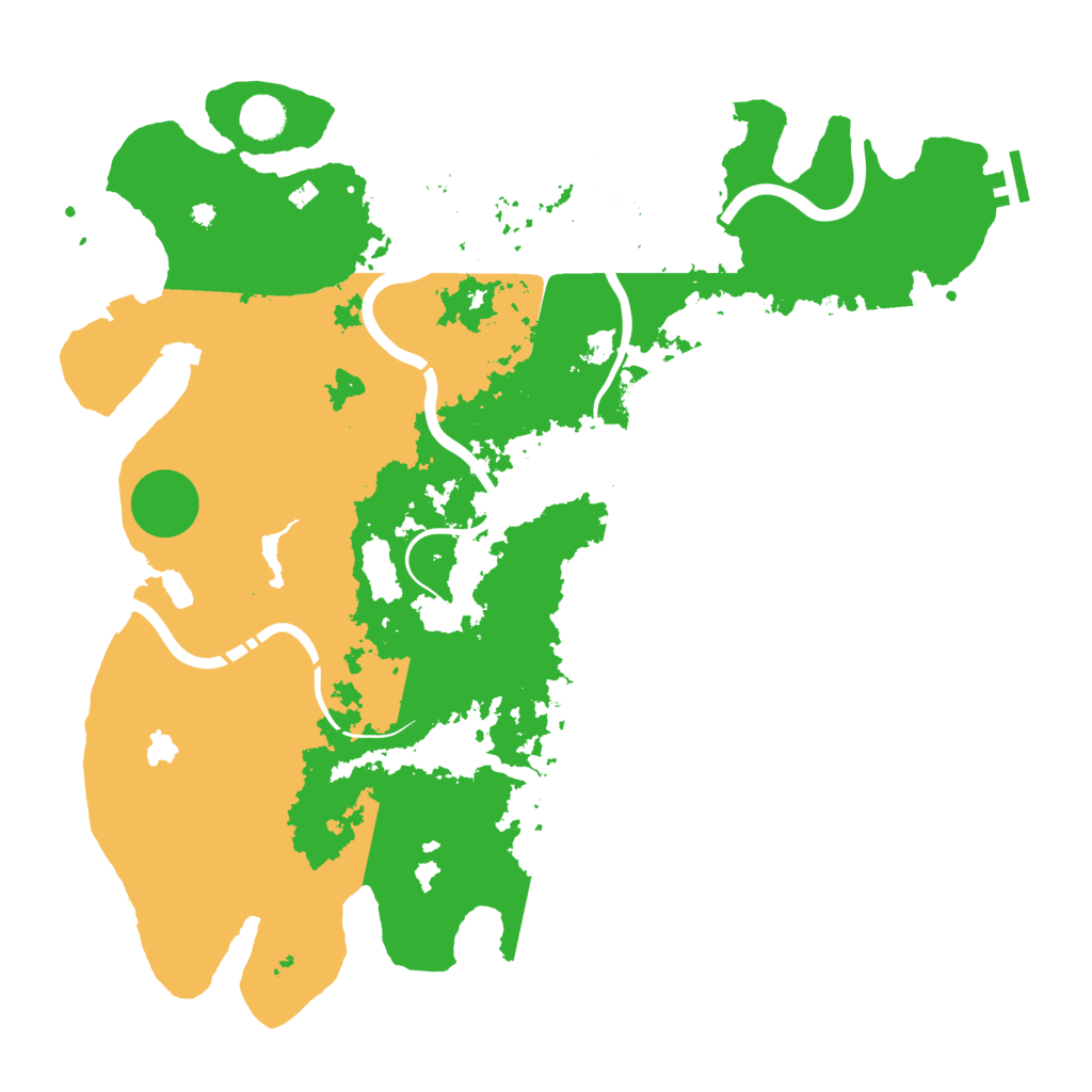 Biome Rust Map: Procedural Map, Size: 4250, Seed: 1968173528