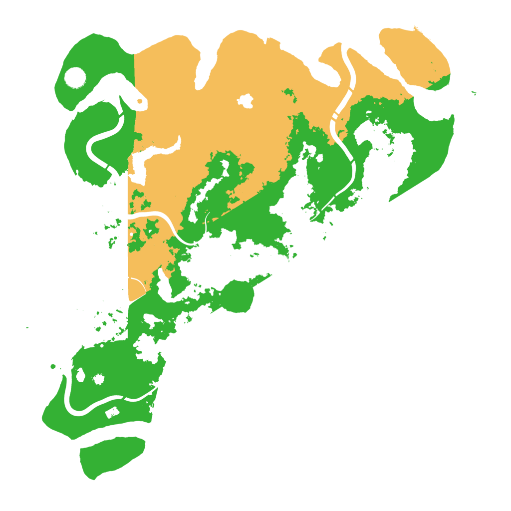 Biome Rust Map: Procedural Map, Size: 4250, Seed: 20418677