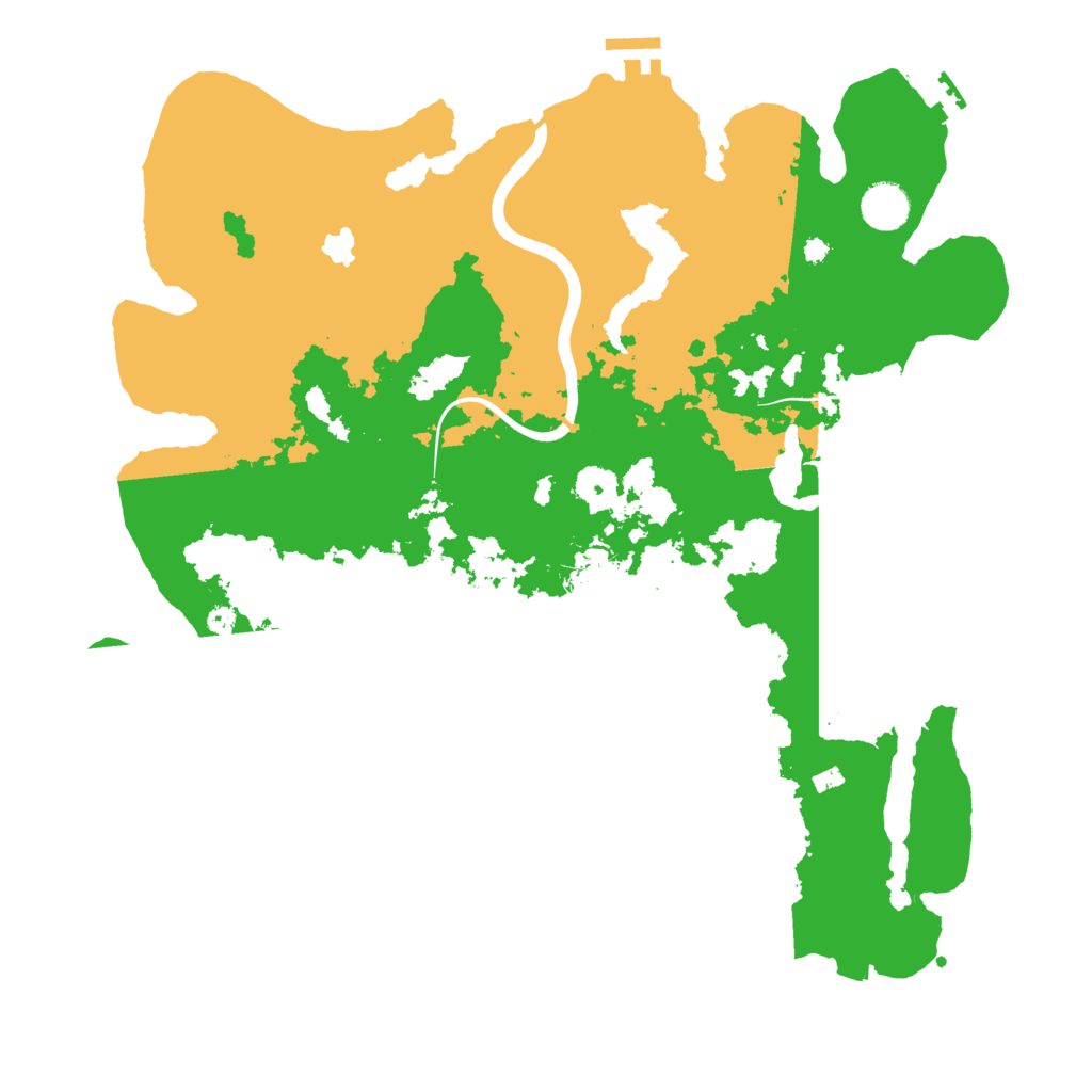 Biome Rust Map: Procedural Map, Size: 4000, Seed: 1853496501