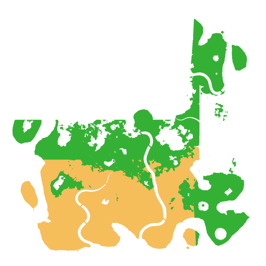 Biome Rust Map: Procedural Map, Size: 4000, Seed: 1754826556