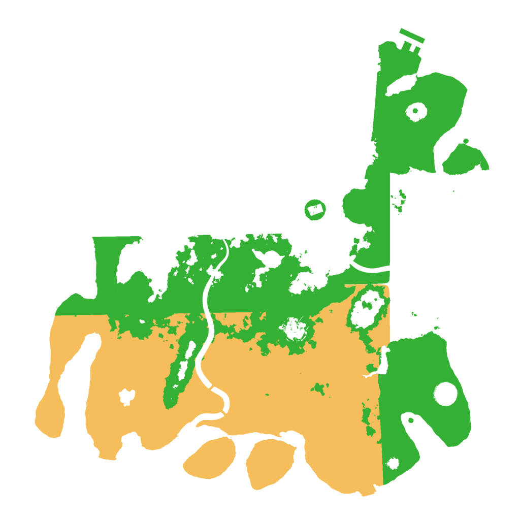 Biome Rust Map: Procedural Map, Size: 4000, Seed: 980832691