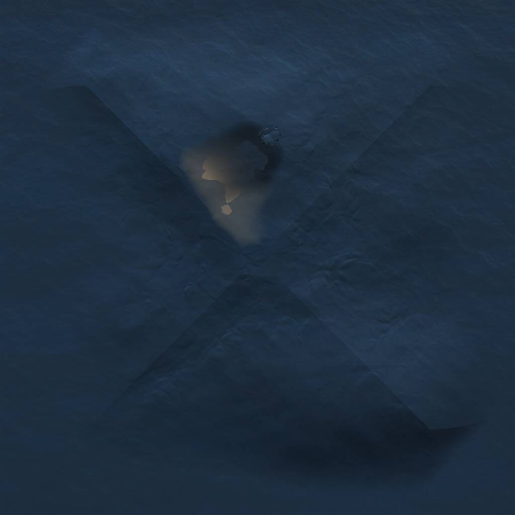 Rust Map: Procedural Map, Size: 1000, Seed: 4303204, 1 Monuments