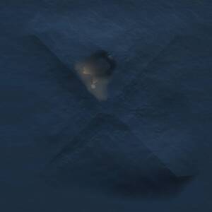 Thumbnail Rust Map: Procedural Map, Size: 1000, Seed: 4303204, 1 Monuments