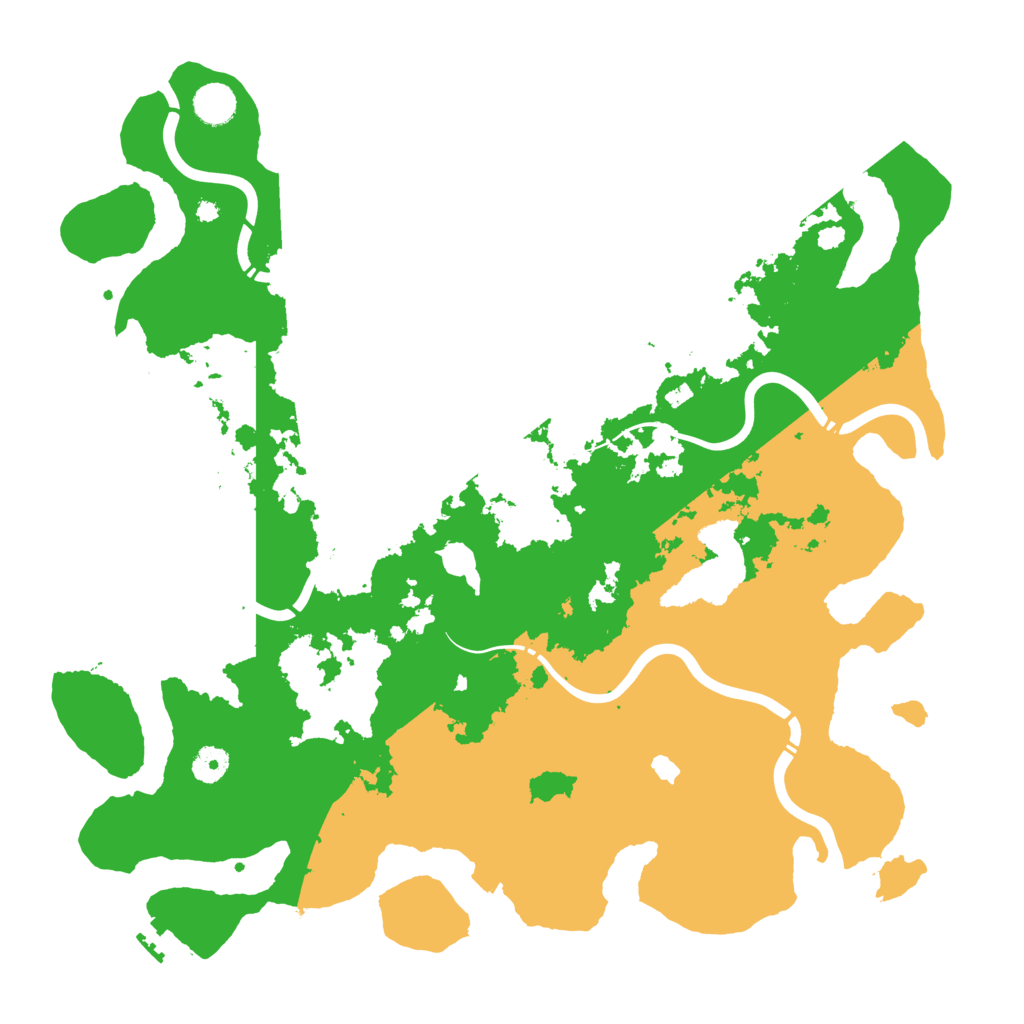 Biome Rust Map: Procedural Map, Size: 4250, Seed: 539125277
