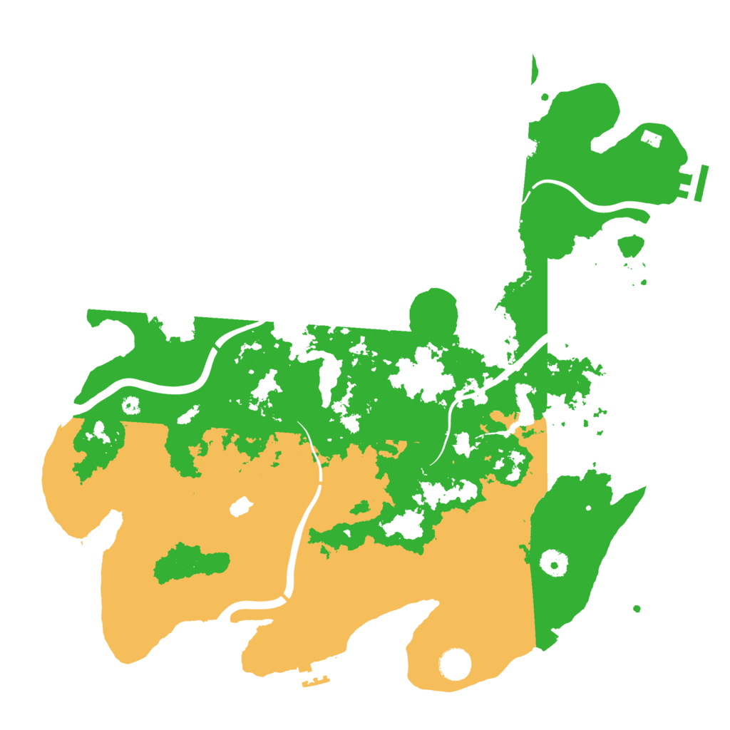 Biome Rust Map: Procedural Map, Size: 4000, Seed: 106818874