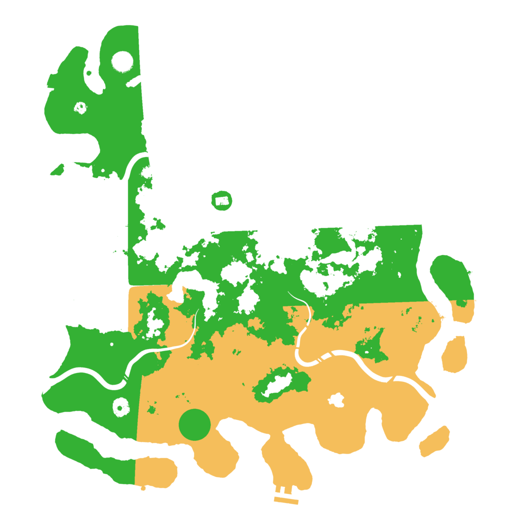 Biome Rust Map: Procedural Map, Size: 4250, Seed: 1761228774
