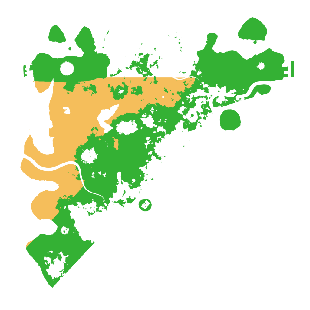 Biome Rust Map: Procedural Map, Size: 4000, Seed: 1421122231