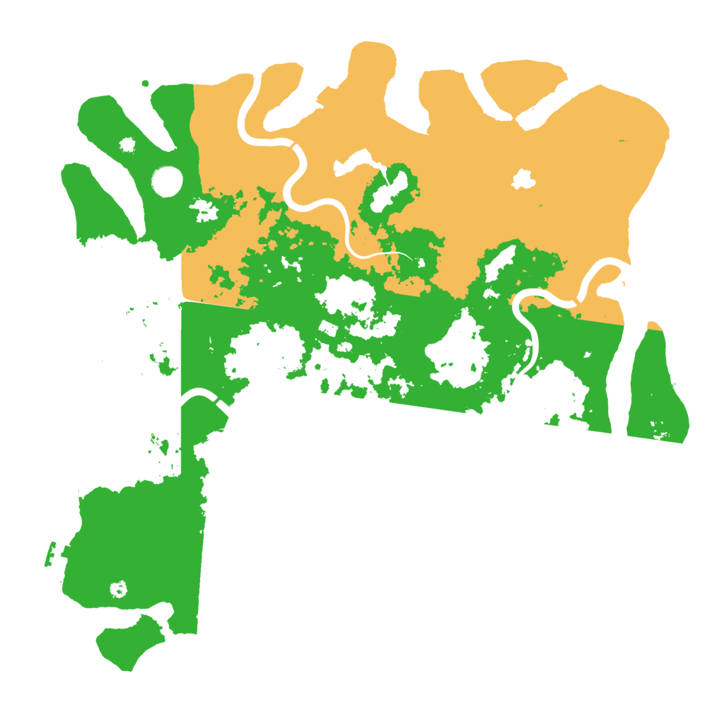 Biome Rust Map: Procedural Map, Size: 4250, Seed: 674456465