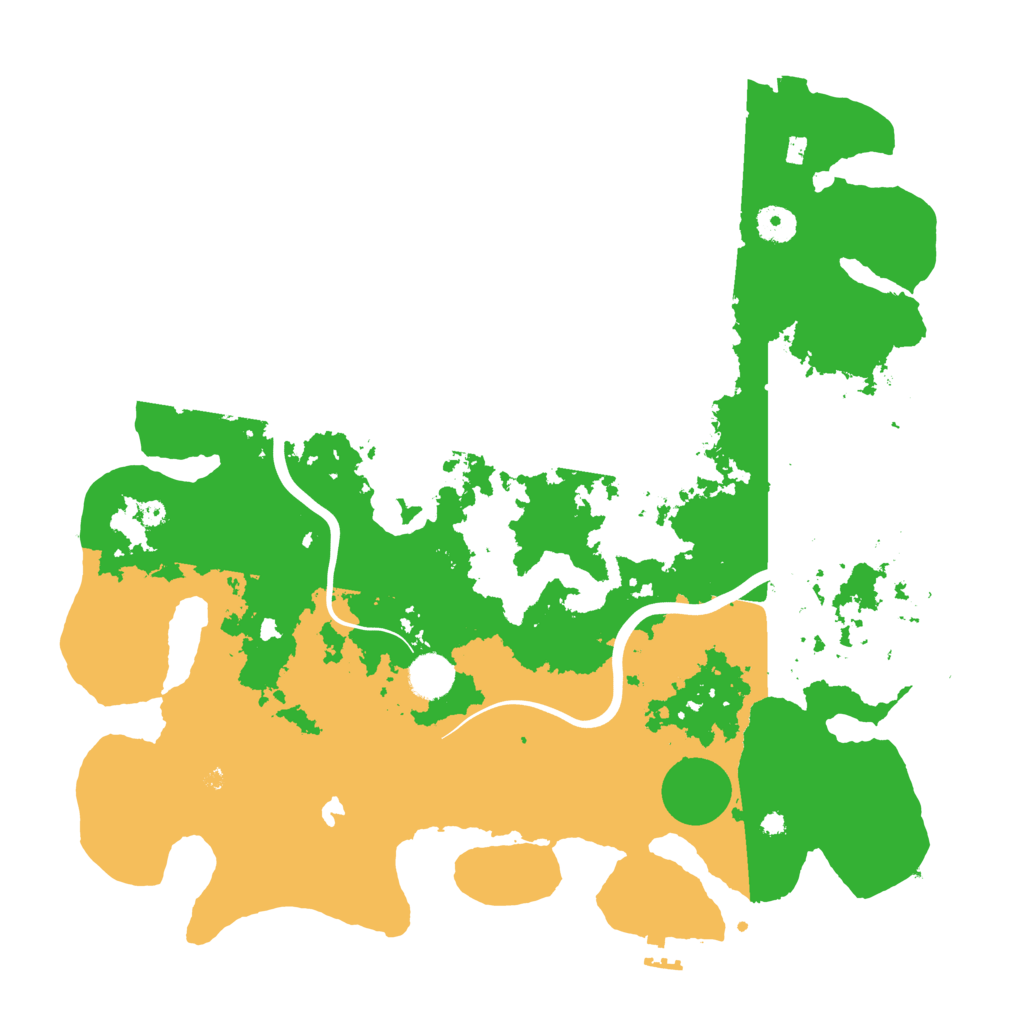 Biome Rust Map: Procedural Map, Size: 4000, Seed: 162841263