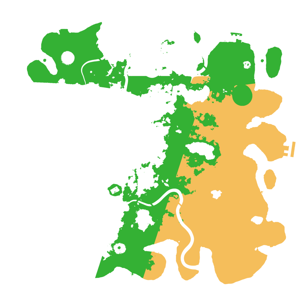 Biome Rust Map: Procedural Map, Size: 4000, Seed: 103522974