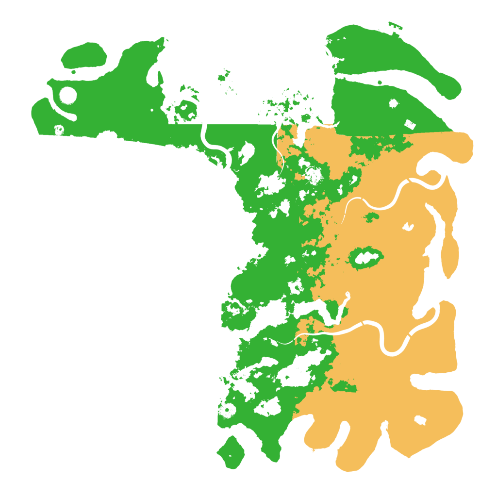 Biome Rust Map: Procedural Map, Size: 5000, Seed: 1411428985