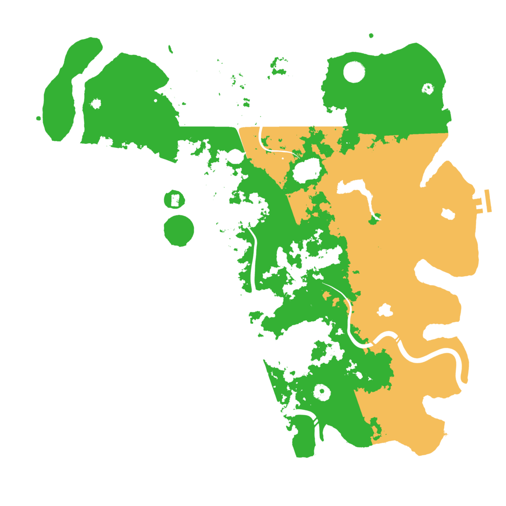 Biome Rust Map: Procedural Map, Size: 4500, Seed: 1807121918