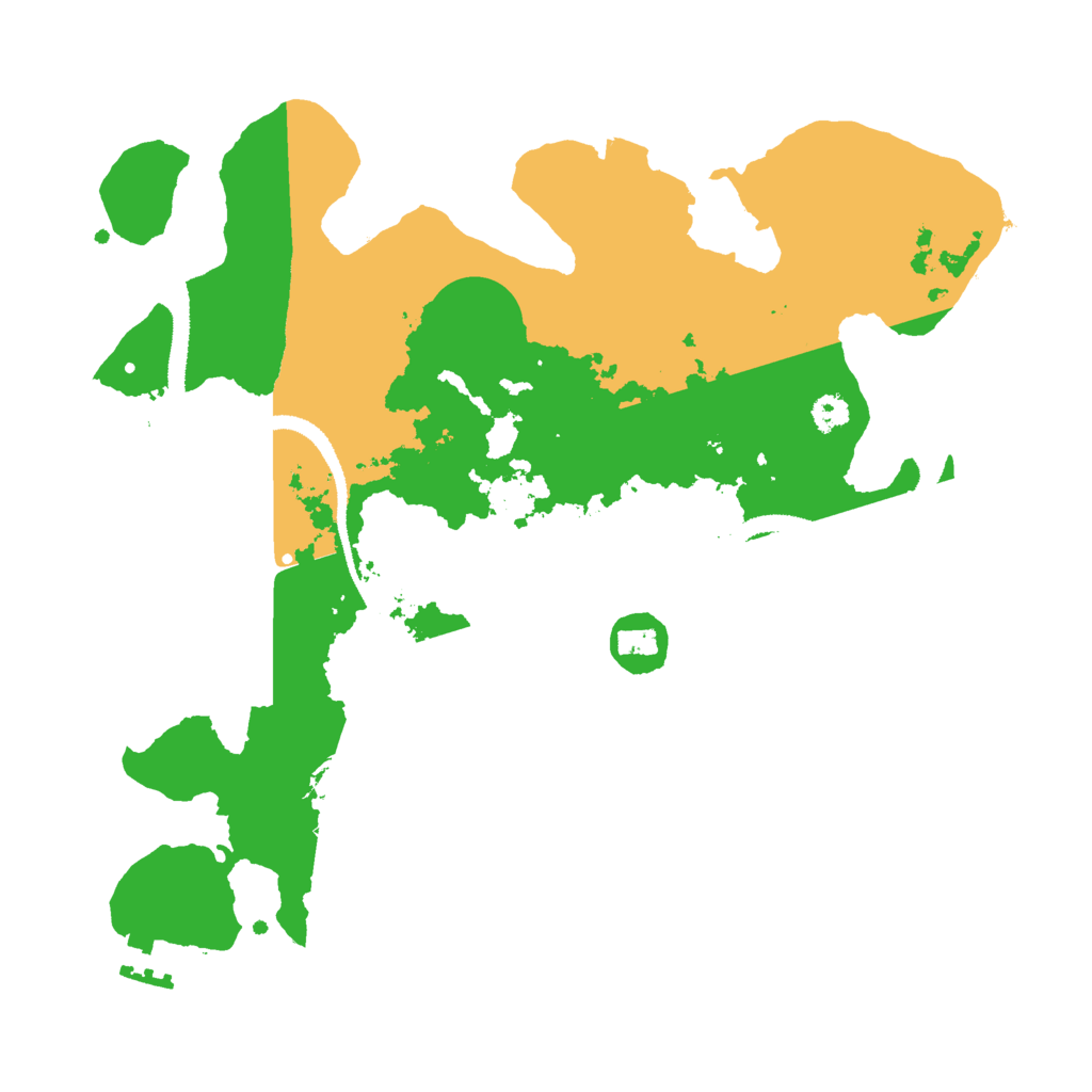 Biome Rust Map: Procedural Map, Size: 3000, Seed: 1993651218