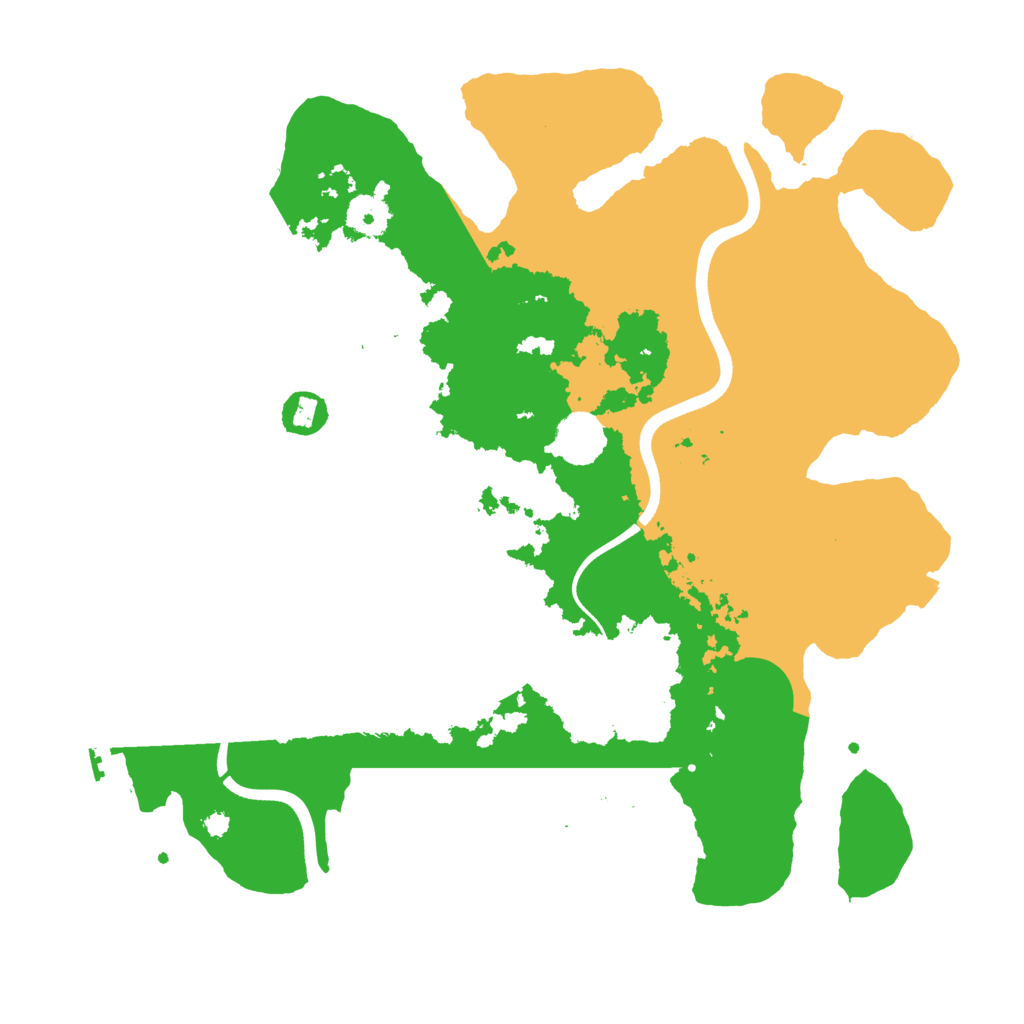 Biome Rust Map: Procedural Map, Size: 3750, Seed: 975185612