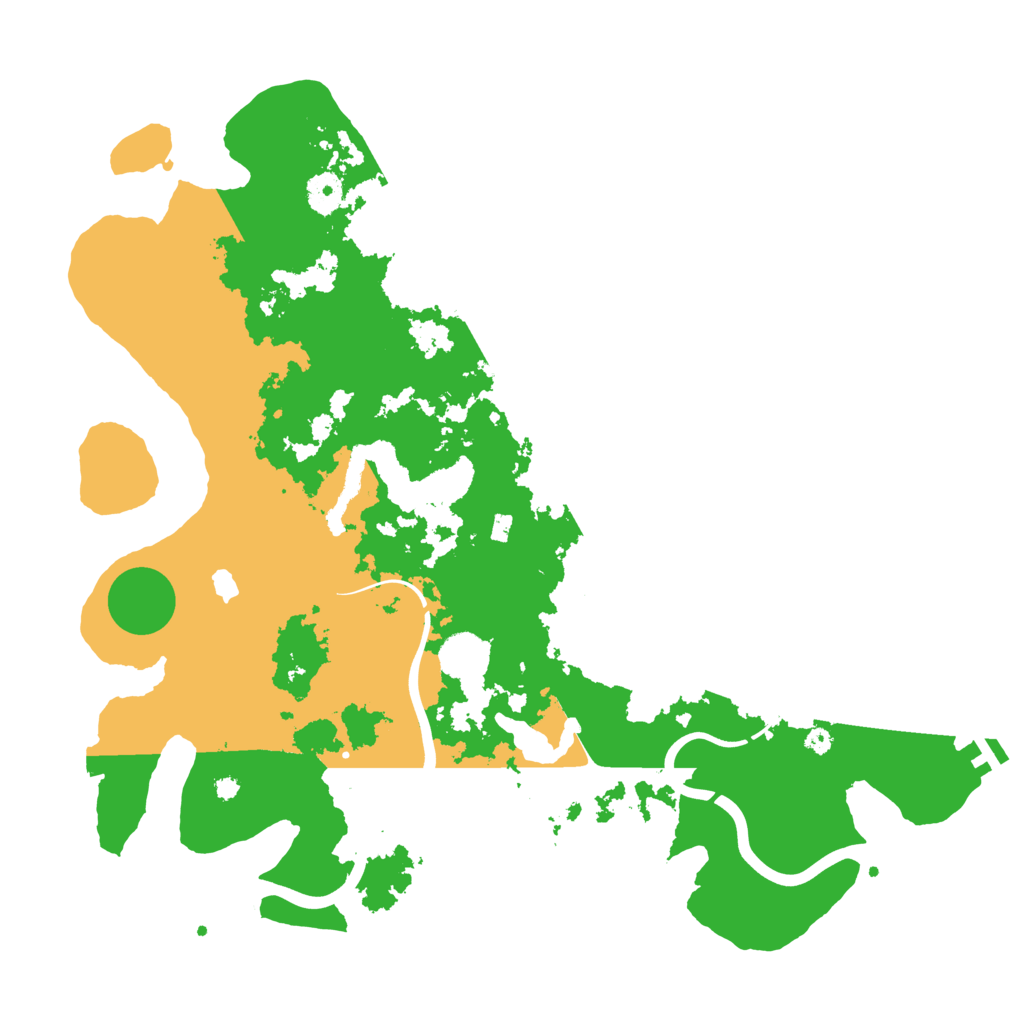 Biome Rust Map: Procedural Map, Size: 4000, Seed: 1888693965