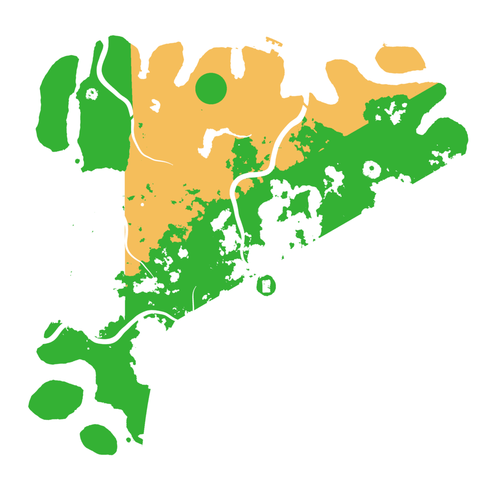 Biome Rust Map: Procedural Map, Size: 4200, Seed: 646161881