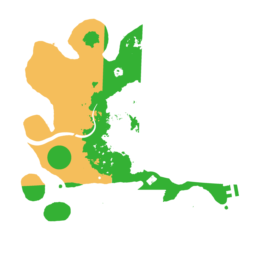 Biome Rust Map: Procedural Map, Size: 2800, Seed: 1317652902