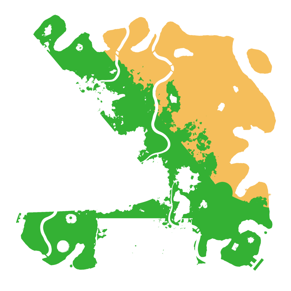 Biome Rust Map: Procedural Map, Size: 4250, Seed: 15005