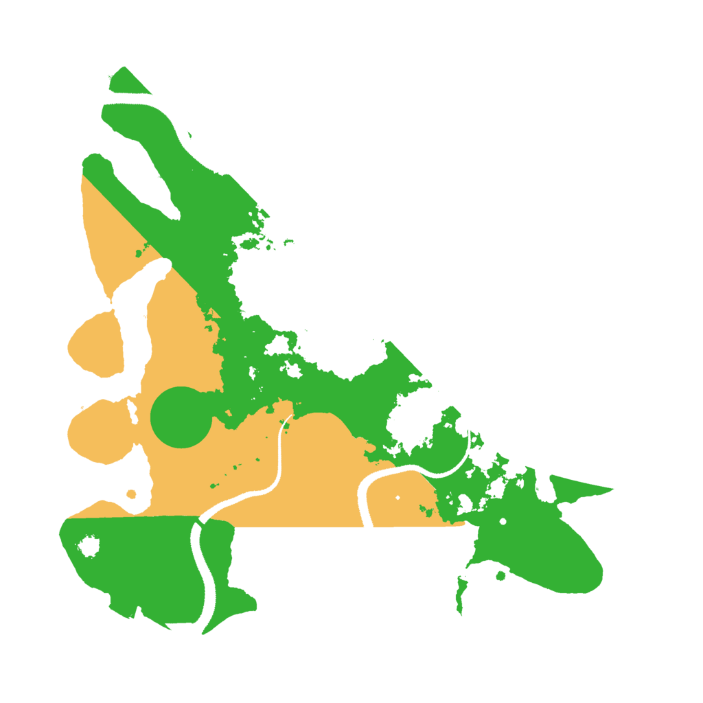 Biome Rust Map: Procedural Map, Size: 3000, Seed: 894378270