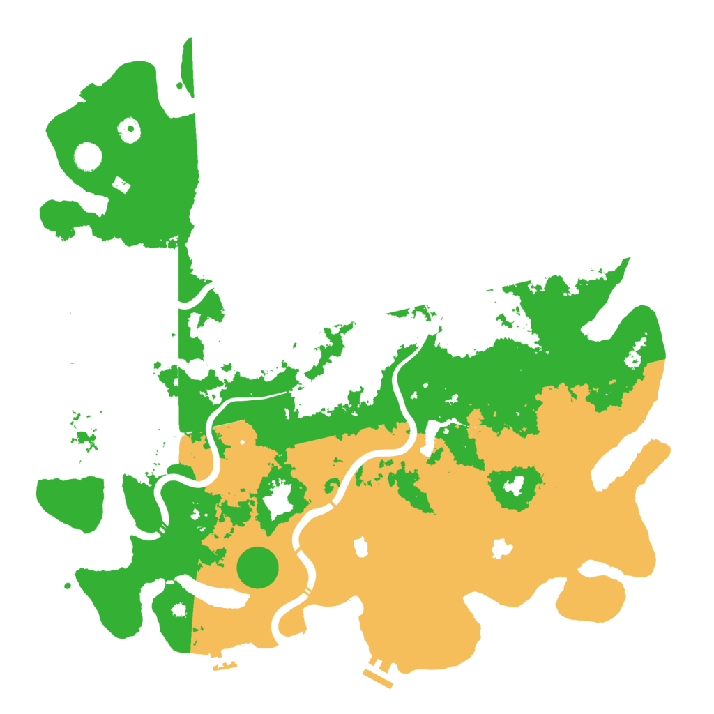 Biome Rust Map: Procedural Map, Size: 4500, Seed: 1020044344