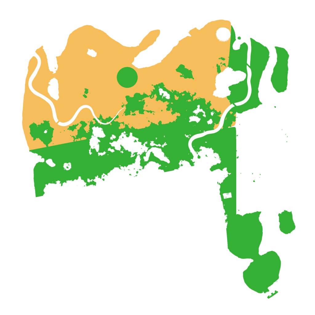 Biome Rust Map: Procedural Map, Size: 4000, Seed: 359899547