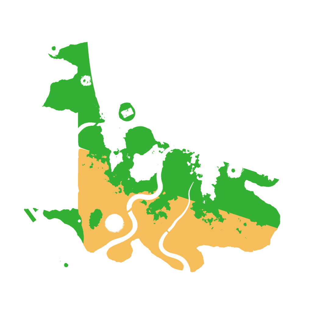 Biome Rust Map: Procedural Map, Size: 3000, Seed: 1721220494
