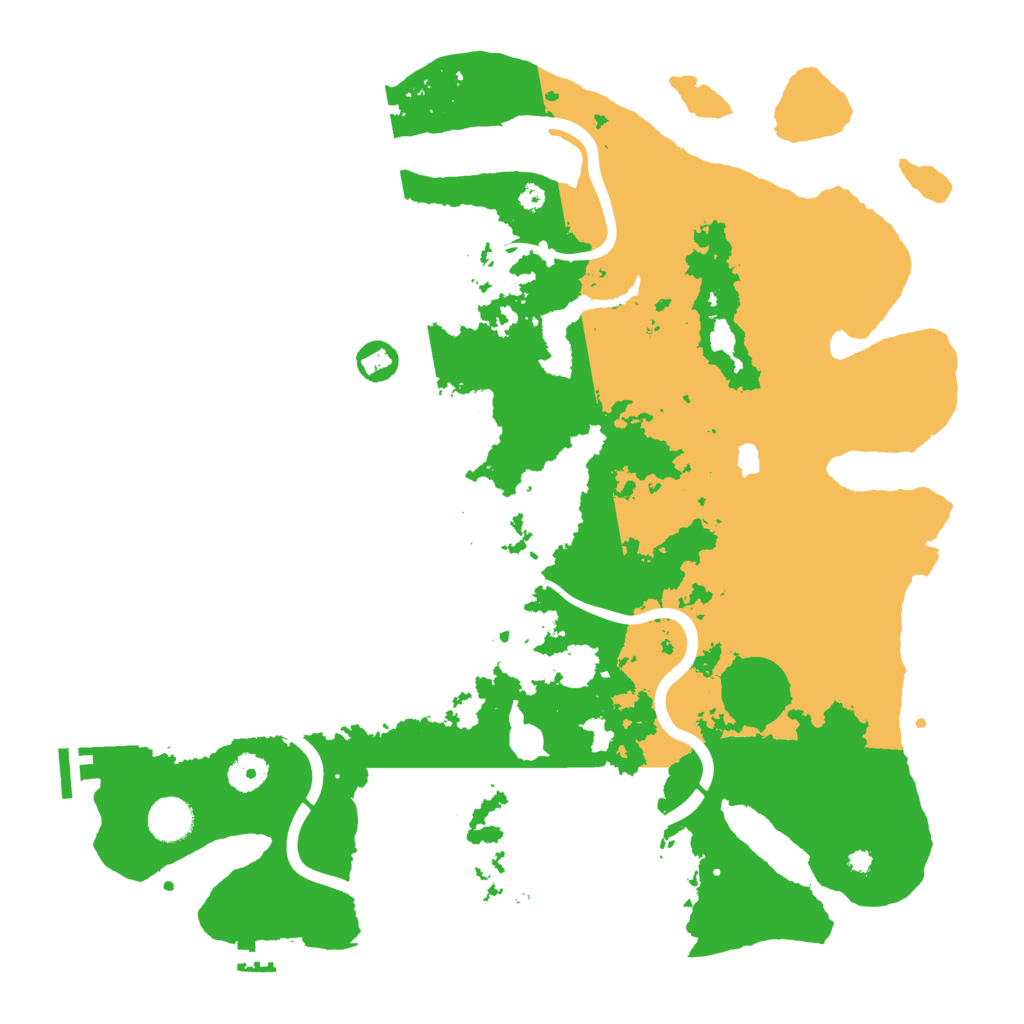 Biome Rust Map: Procedural Map, Size: 4000, Seed: 781624903