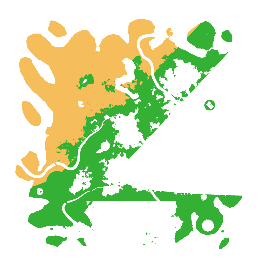 Biome Rust Map: Procedural Map, Size: 4000, Seed: 13252124