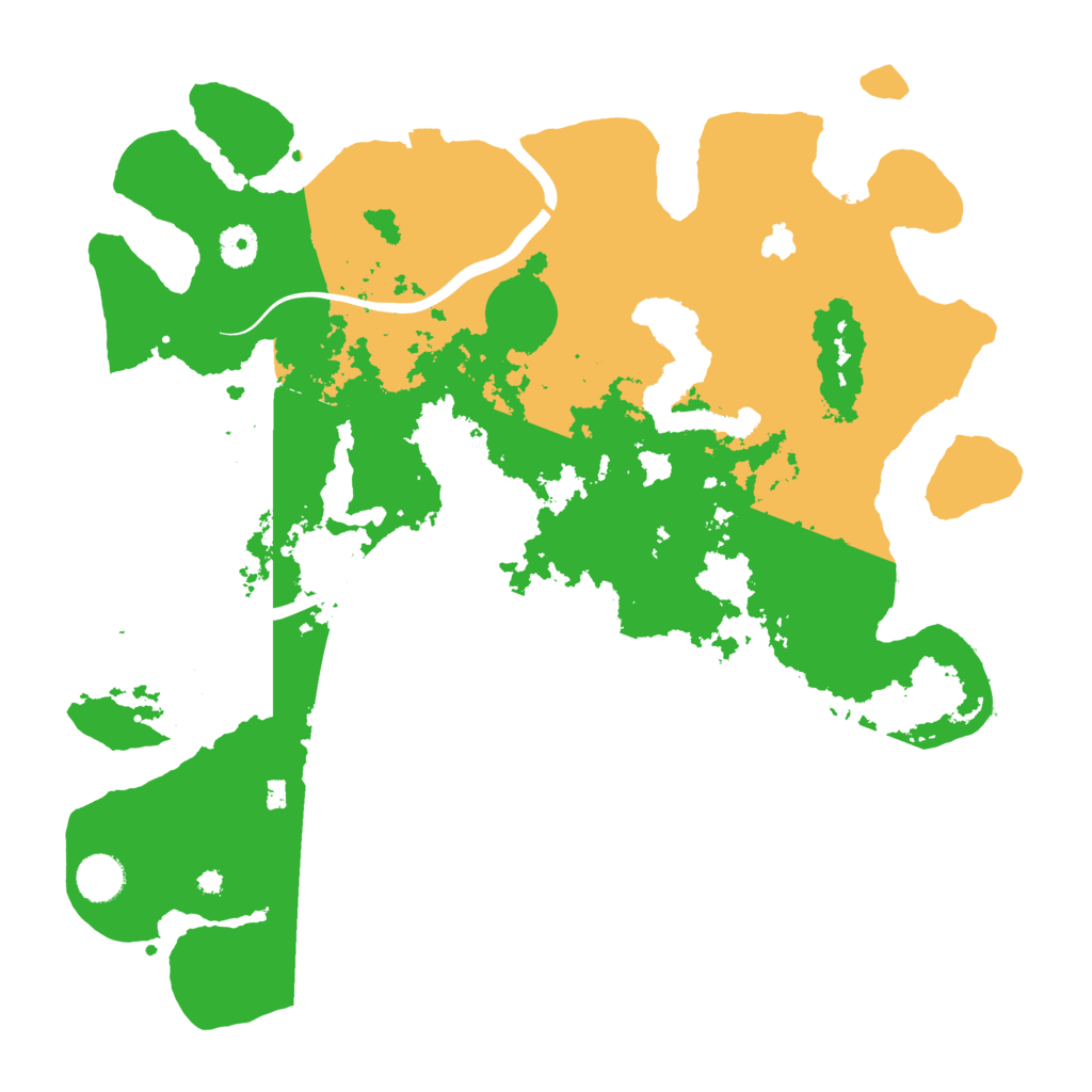 Biome Rust Map: Procedural Map, Size: 4000, Seed: 44313234