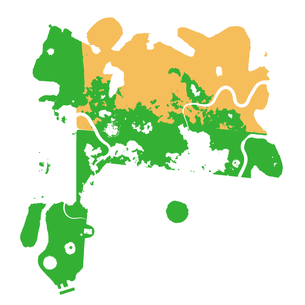 Biome Rust Map: Procedural Map, Size: 4000, Seed: 1017366963